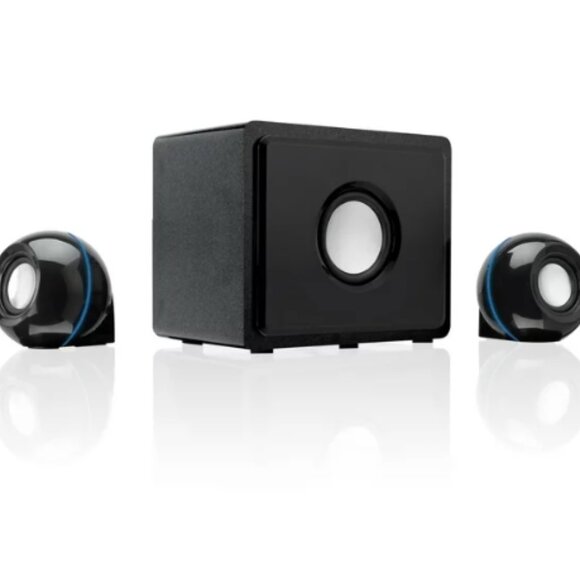 GPX 2.1 Channel Home Theater System with Subwoofer, Black, HT12B - Picture 1 of 2